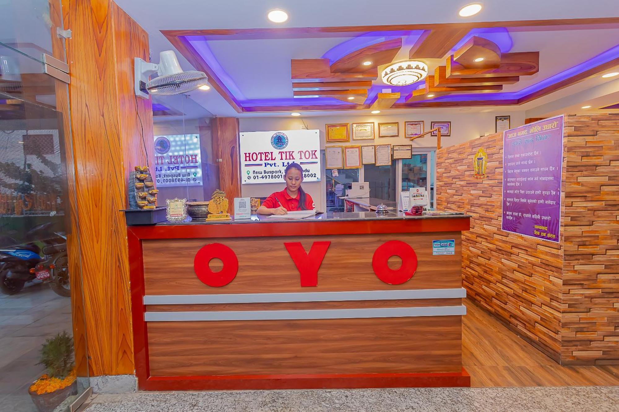 Oyo 799 Hotel Tik Tok Pvt Ltd. Katmandu Eksteriør billede