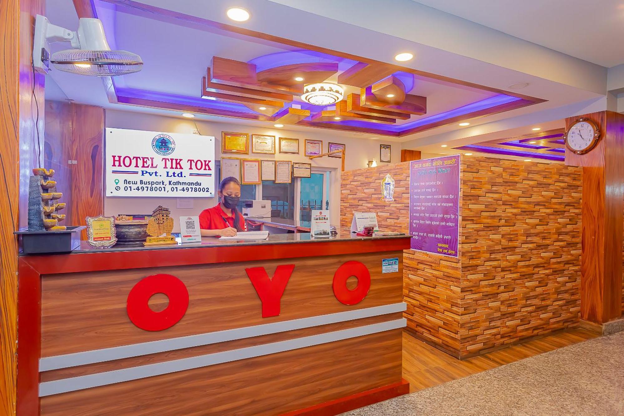 Oyo 799 Hotel Tik Tok Pvt Ltd. Katmandu Eksteriør billede